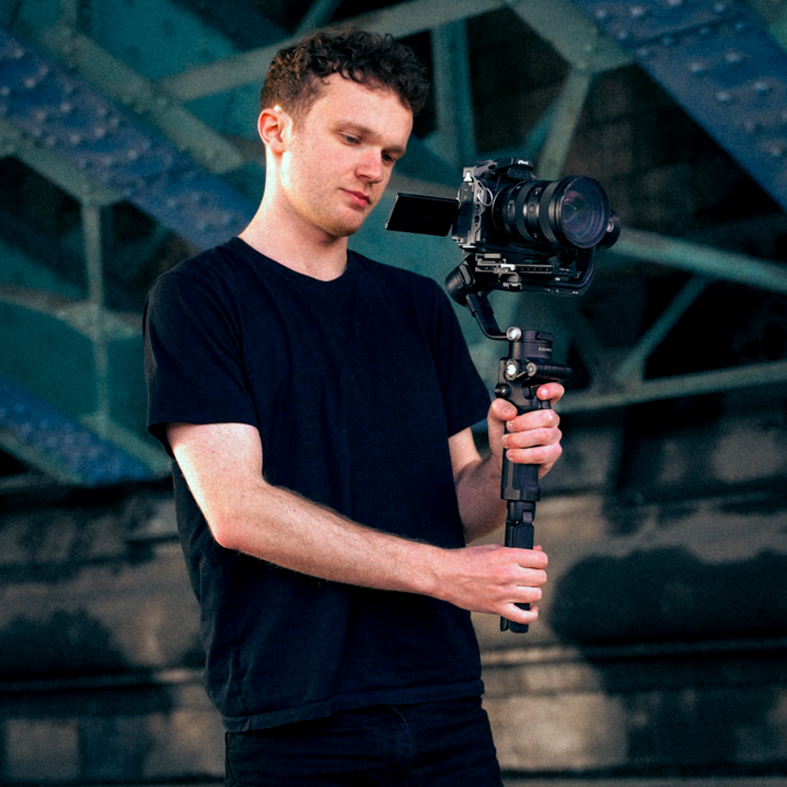 Arthur Dias en tournage